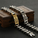 Men's Steampunk Stainless Steel Chain Bracelet SL021