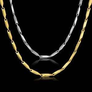 3MM Stainless Steel Chain Necklace Hip Hop 45-68CM Rock Necklace