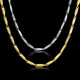 3MM Stainless Steel Chain Necklace Hip Hop 45-68CM Rock Necklace