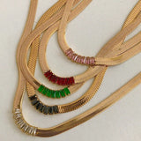 Cubic Zirconia Collar Necklace for Women