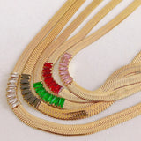 Cubic Zirconia Collar Necklace for Women