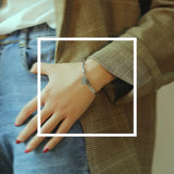 Stainless Steel Good Luck Charm Bracelet for Women