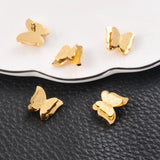 Stainless Steel Frosted Butterfly Charm for Jewelry Making