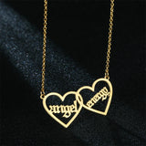Stainless Steel Name Necklace Personalized Jewelry Men Women Gift