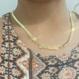 Custom Stainless Steel Choker Name Necklace