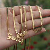 Custom Stainless Steel Choker Name Necklace