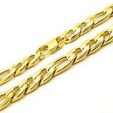 18K Plated Stainless Steel Choker Necklace 12mm Width Chain 20''-36''