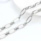 Chunky Knot Chain DIY Men Women Necklace Punk Bracelet Cable Link Chains