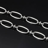Chunky Knot Chain DIY Men Women Necklace Punk Bracelet Cable Link Chains