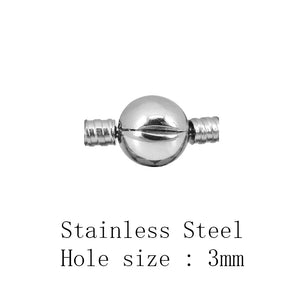 Stainless Steel Heart Crown Buckle DIY Jewelry Making Supplies