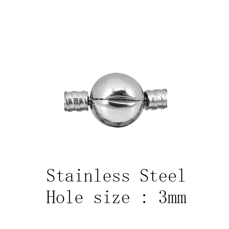 Stainless Steel Heart Crown Buckle DIY Jewelry Making Supplies