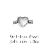 Stainless Steel Heart Crown Buckle DIY Jewelry Making Supplies