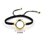 Glass Memory Living Floating Locket Bangle for Women