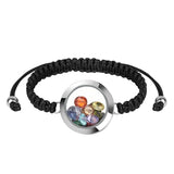 Glass Memory Living Floating Locket Bangle for Women