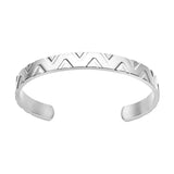Colorful Crystal Open Cuff Bracelet Stainless Steel