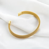 Stainless Steel Couple Bracelets Adjustable Bangles Jewelry Gift