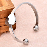 Stainless Steel Cremation Jewelry Bracelet for Ashes