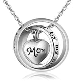 No Longer by My Side Forever in My Heart Locket Necklace