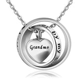 No Longer by My Side Forever in My Heart Locket Necklace