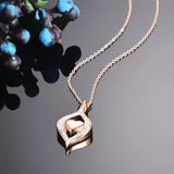 Eye Heart Stainless Steel Cremation Jewelry - Ashes Pendant