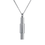 Stainless Steel Cremation Jewelry Urn Necklace Keepsake