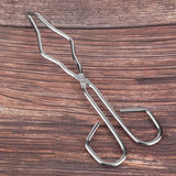 Stainless Steel Crucible Tong Clamp Plier Melting Furnace Pliers