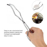 Stainless Steel Crucible Tong Clamp Plier Melting Furnace Pliers