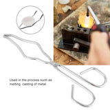 Stainless Steel Crucible Tong Clamp Plier Melting Furnace Pliers