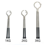 Stainless Steel Crucible Tongs 2kg Graphite Melting Holder Jewelry Tools