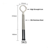 Stainless Steel Crucible Tongs 2kg Graphite Melting Holder Jewelry Tools