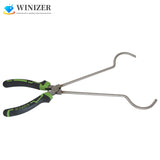 Stainless Steel Crucible Tongs Graphite Melting Plier Holder Clamp