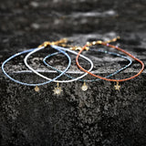 Stainless Steel Crystal Necklace Ice Beads Choker Jewelry Collier Femme