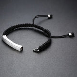 Stainless Steel Cube Cremation Urn Locket Bangle Bracelet