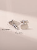 Stainless Steel Cufflinks for Men Shirt Suit Accessories