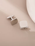 Stainless Steel Cufflinks for Men Shirt Suit Accessories