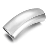 Stainless Steel Curved Oval Tube Beads Mirror Polish Hole 11*7mm