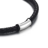 Curved Tube Beads Stainless Steel Hole 8mm Slide Charms Bracelet DIY Supplies