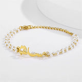 Arabian Name Bracelets Double Layer Valentines