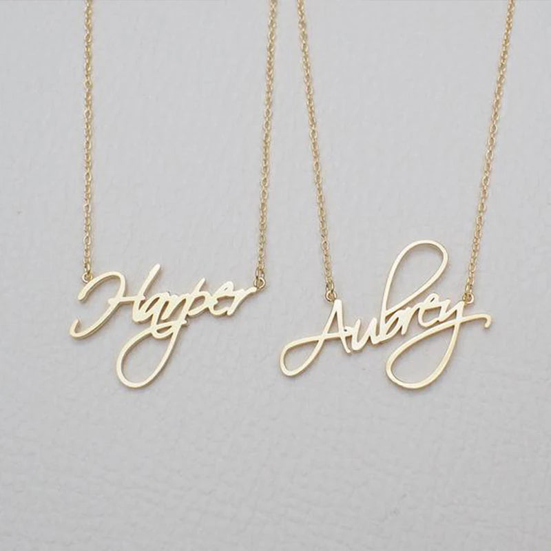 Personalized Stainless Steel Child Necklace