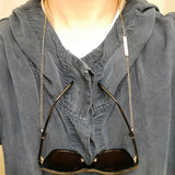 Custom Engraved Stainless Steel Glasses Chain for Women