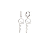 Customized Stainless Steel Name Earrings