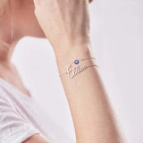 Stainless Steel Eye Charm Bracelet Double Layer Devil Eye Bracelet