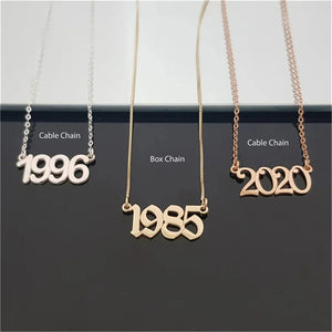 Personalized Stainless Steel Name Necklace for Men Women
