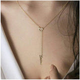 Heart Pendant Stainless Steel Name Necklace