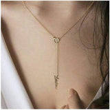 Heart Pendant Stainless Steel Name Necklace