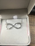 Personalized Stainless Steel Name Necklace Infinity Pendant