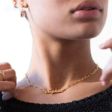 Personalized Stainless Steel Name Necklace Choker