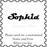 Personalized Stainless Steel Name Necklace Choker