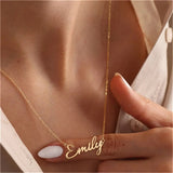 Personalized Steel Name Necklace