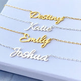 Personalized Steel Name Necklace
